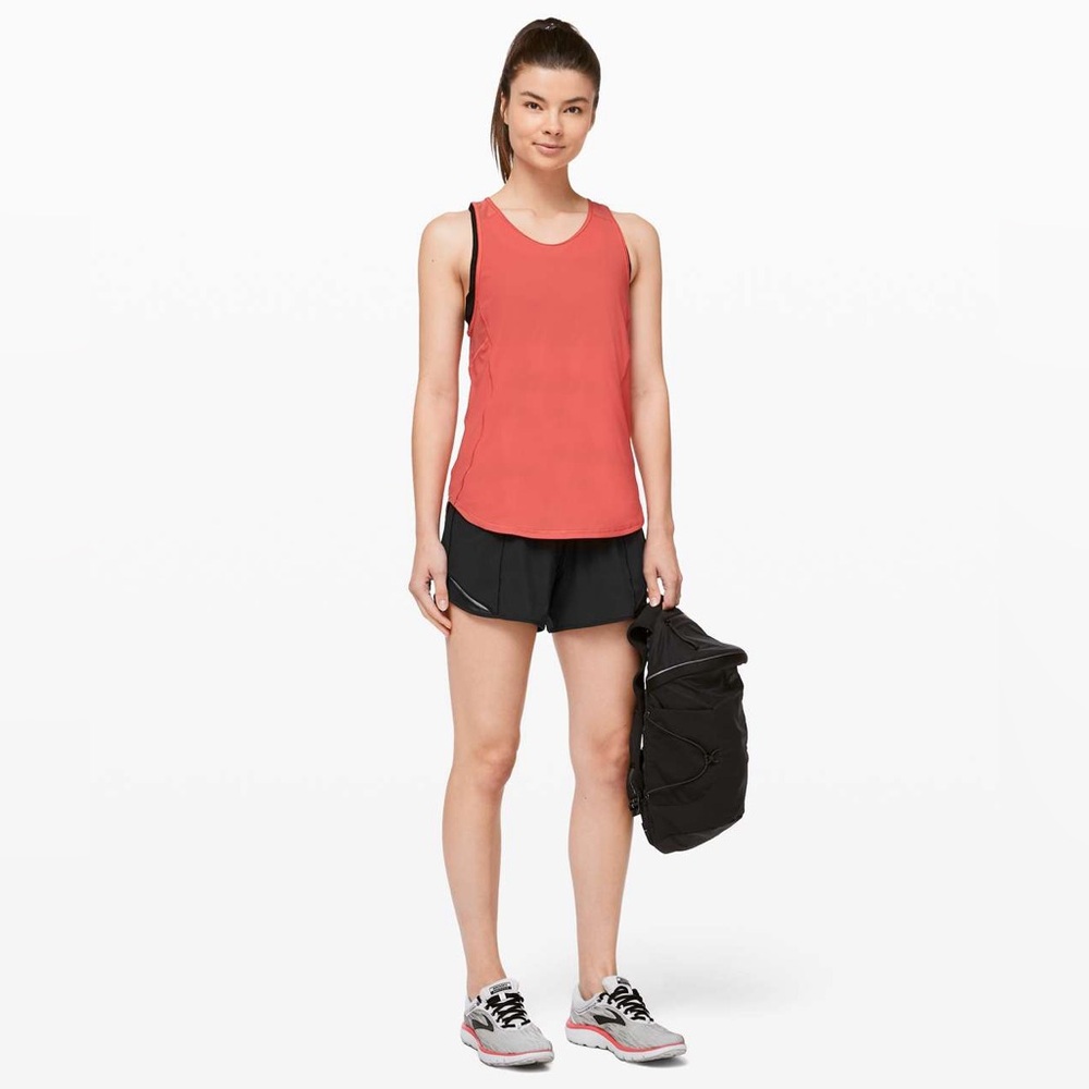 Lululemon Hotty Hot Short II *Long 4" Black Size 6